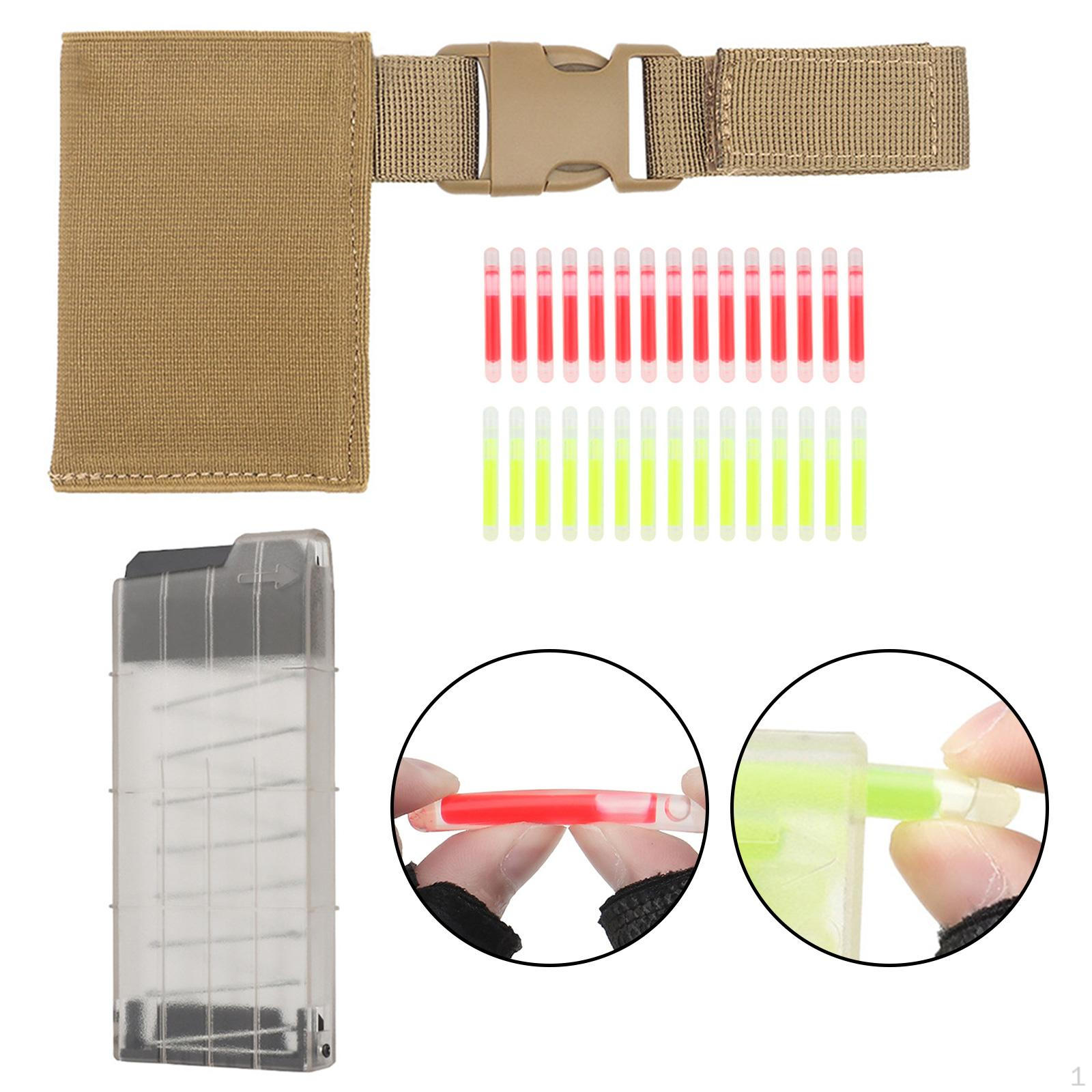 Аварийные светящиеся палочки для маркировки и сигнализации, переносной инструмент для маркировки с чехлом