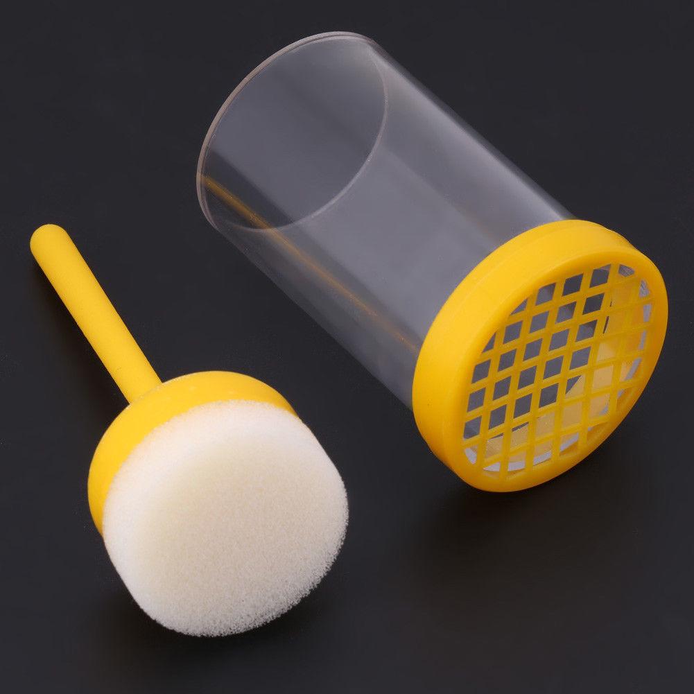 Бутылка для маркировки пчелиной матки с желтым сетчатым дном - Инструмент для пчеловодства для маркировки